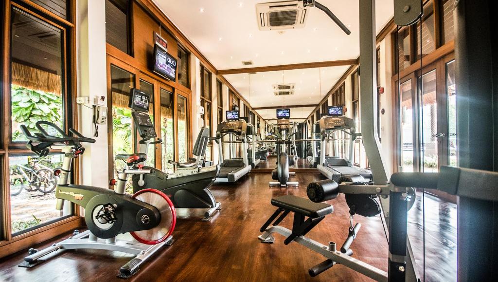 Fitness centrum a/nebo fitness zařízení v ubytování Anantara Hua Hin Resort