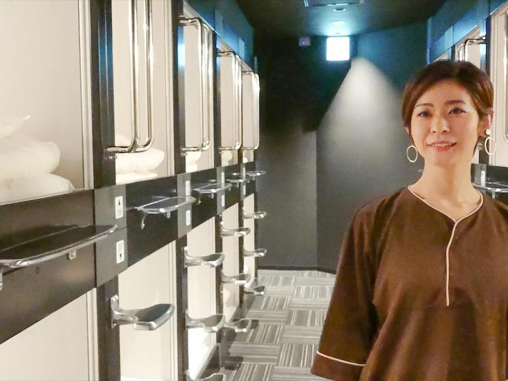 Hosté ubytování LEO YU Capsule Hotel Nishifunabashi