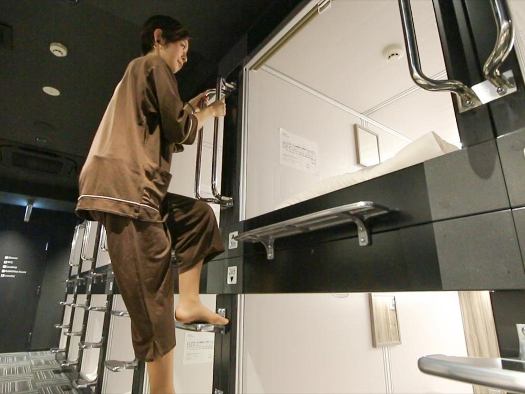 Fotografie z fotogalerie ubytování LEO YU Capsule Hotel Nishifunabashi v destinaci Funabaši