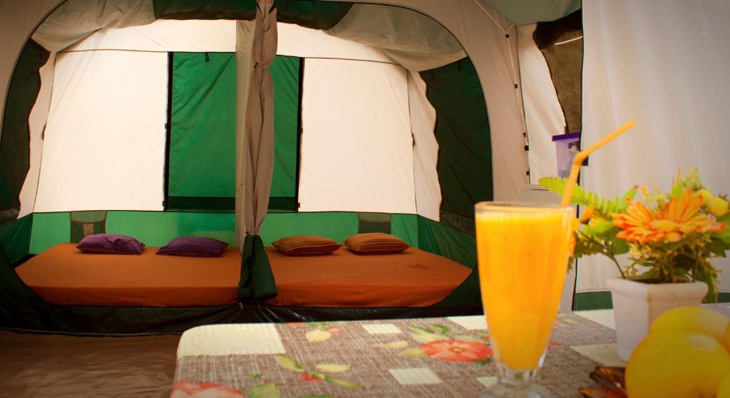 Posezení v ubytování Camping Nopigia