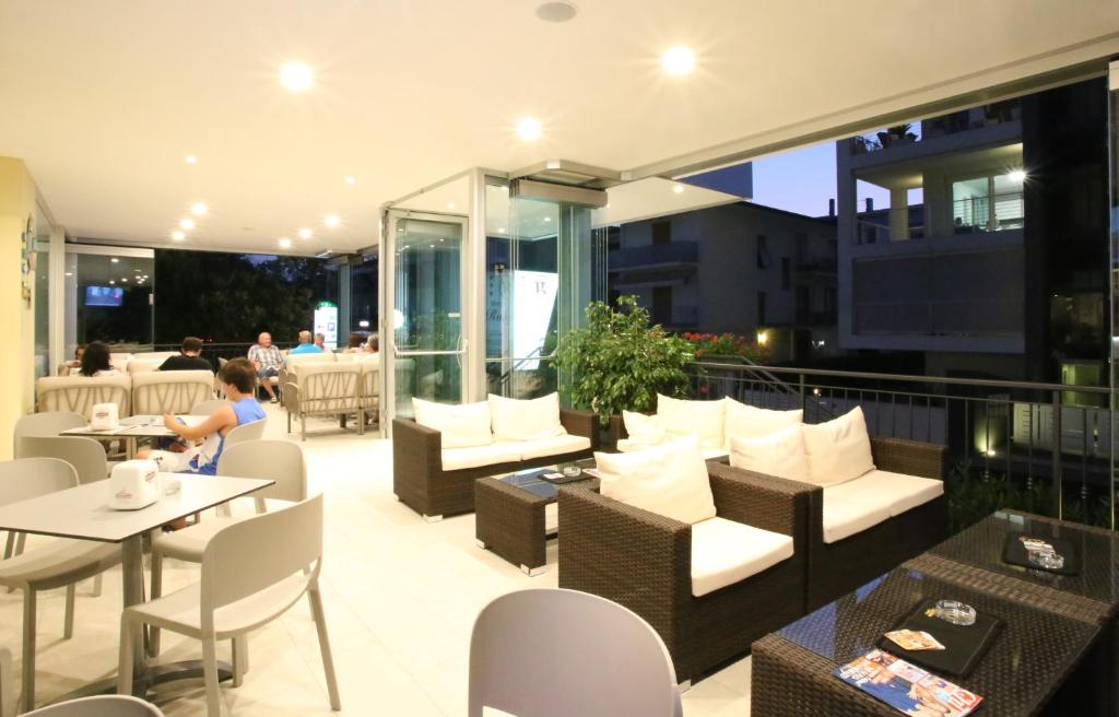 Posezení v ubytování Hotel Roby