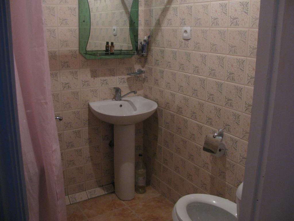 Koupelna v ubytování Ani Guest House