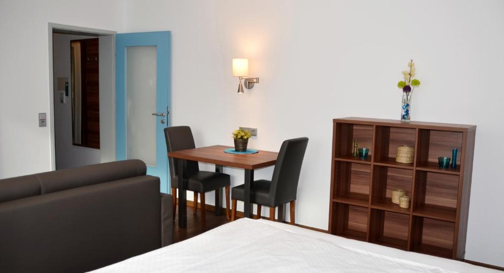 Posezení v ubytování Neu Heidelberg - Guesthouse & Apartments