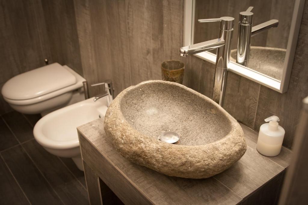 Ванная комната в B&B D'A mare