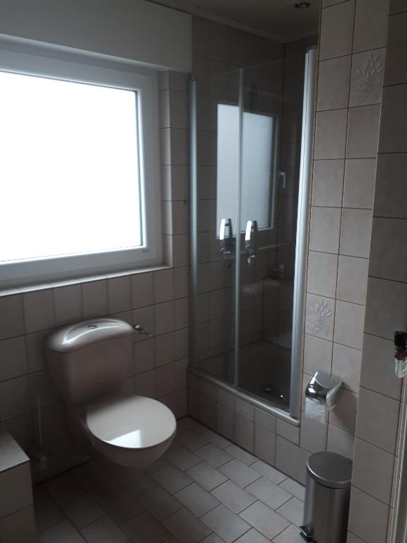 Koupelna v ubytování Ferienwohnung Steffi