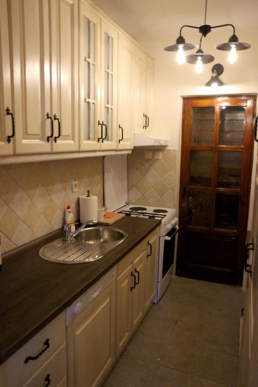 Kuchyň nebo kuchyňský kout v ubytování Mountain house Vilina rosa
