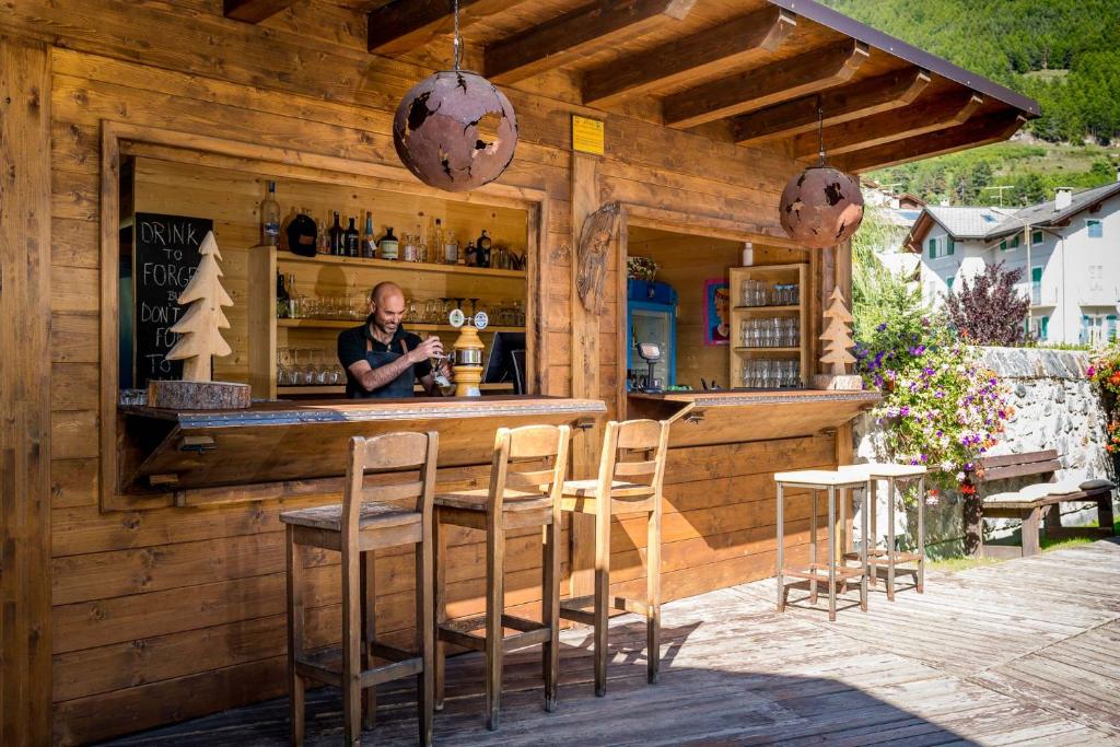 Nápoje v ubytování Hotel Baita Dei Pini