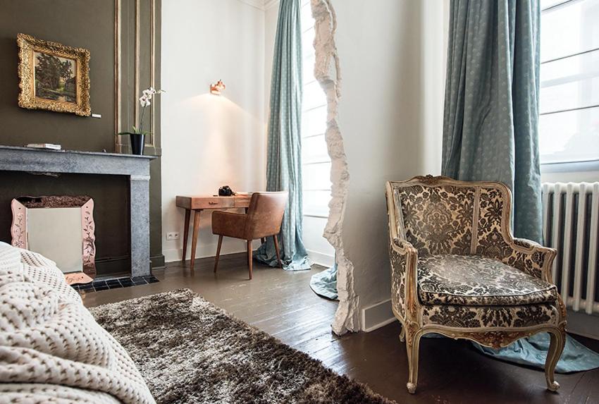 Posezení v ubytování Ganda Rooms & Suites