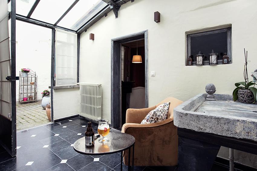 Posezení v ubytování Ganda Rooms & Suites