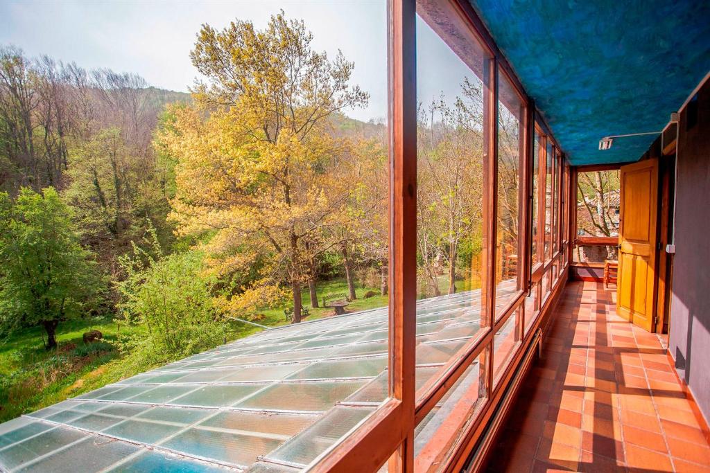 Balkón alebo terasa v ubytovaní La Rovirota, Casa Solar