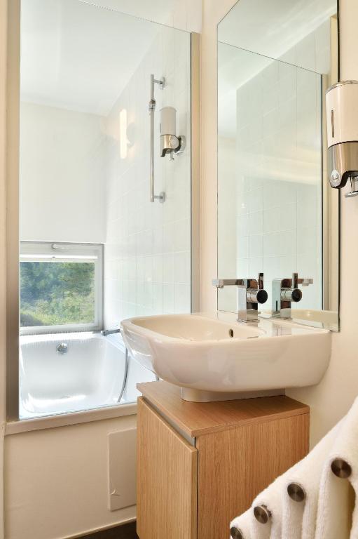 Koupelna v ubytování Boutique Hotel Artemisia