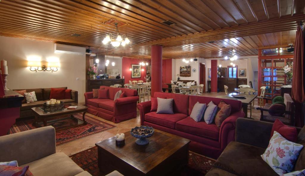 Posezení v ubytování Xani Hotel