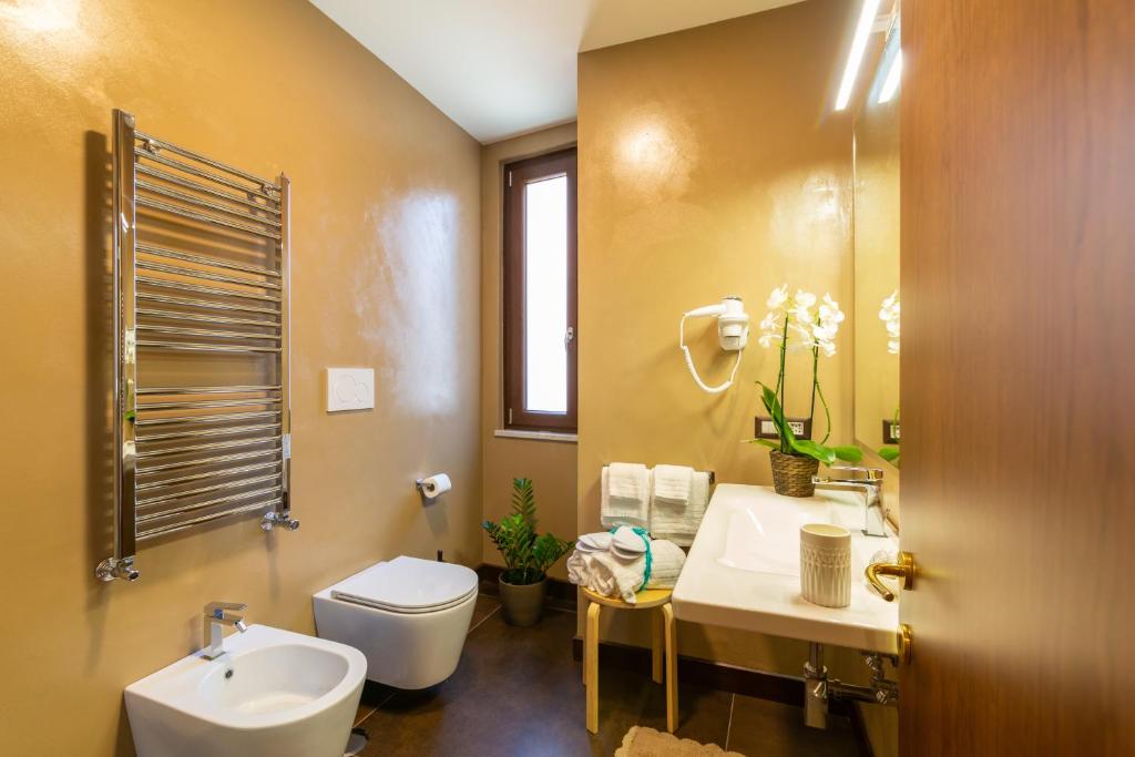 Koupelna v ubytování Il Melograno Relais