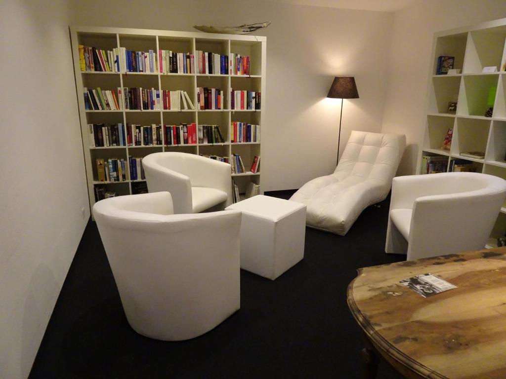 Posezení v ubytování Schorta's Alvetern - Boutique Hotel & Restaurant