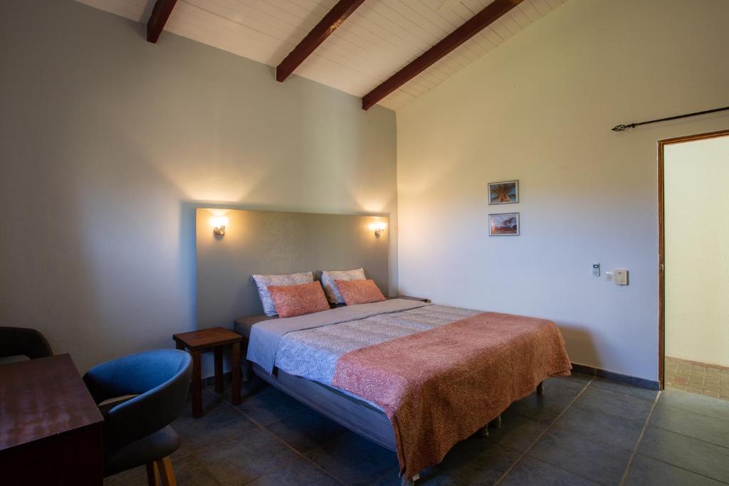 Postel nebo postele na pokoji v ubytování Bed and Breakfast Toni Kunchi