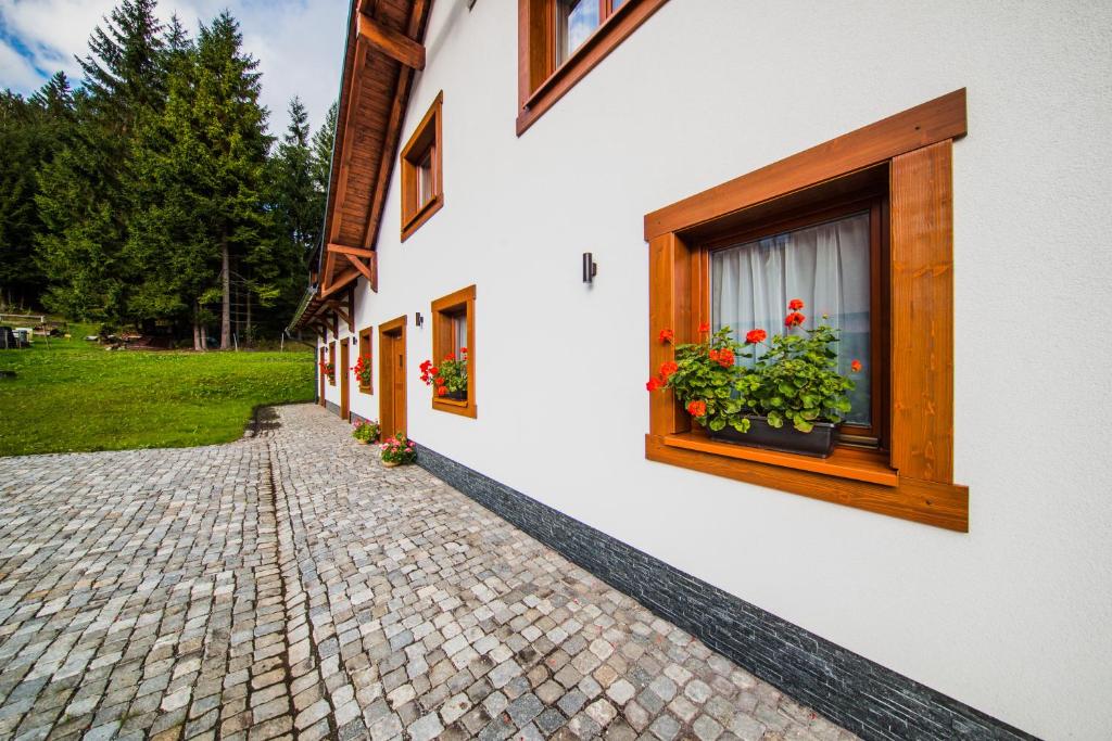 Budova, kde se apartmán nachází