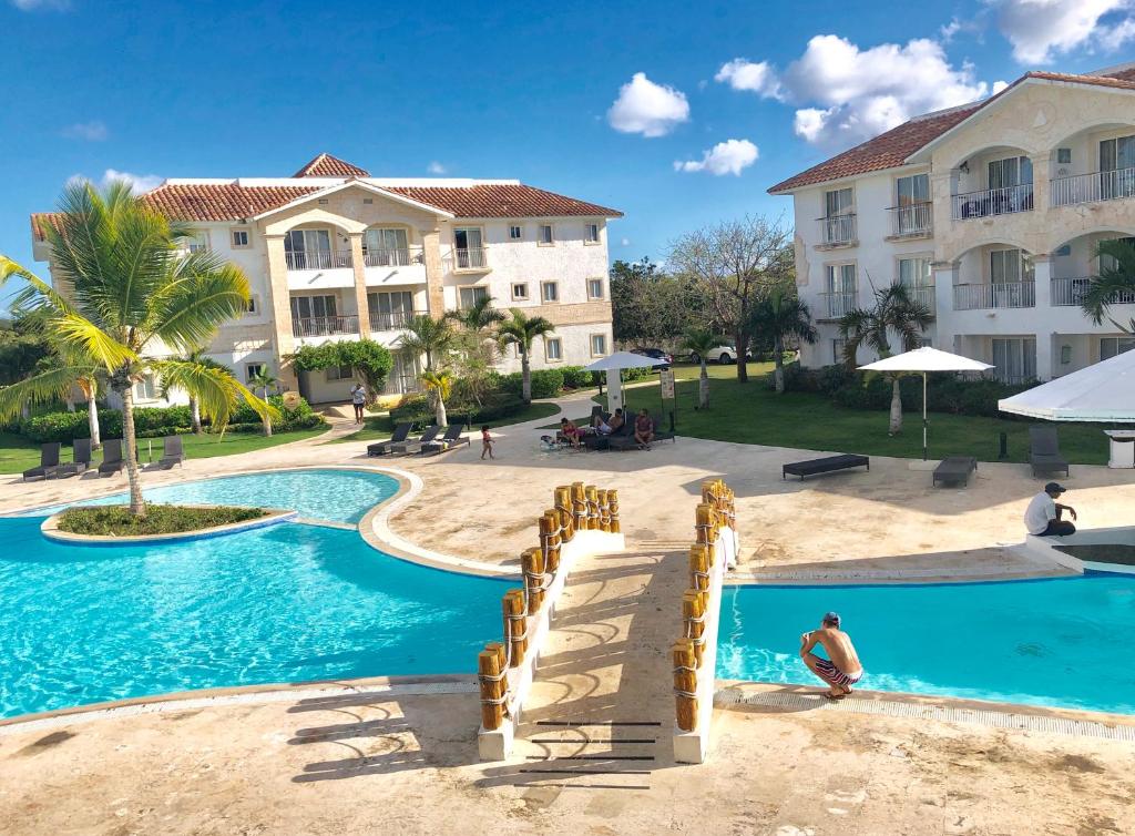 Bazén v ubytování Amazing Views 2BR @CadaquesCaribe Bayahibe nebo v jeho okolí