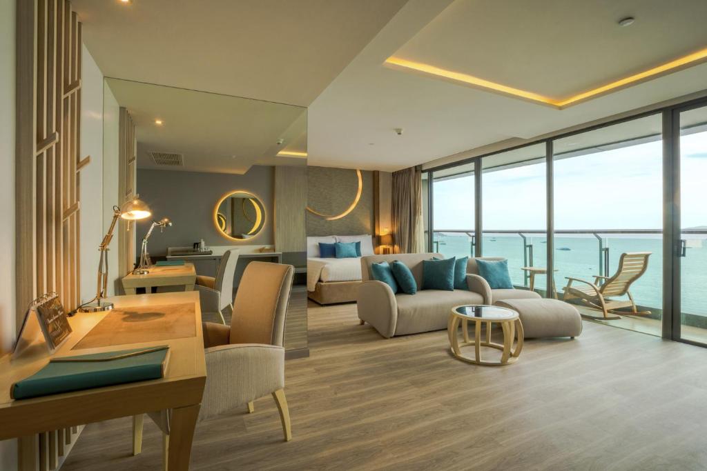 Posezení v ubytování Cape Dara Resort