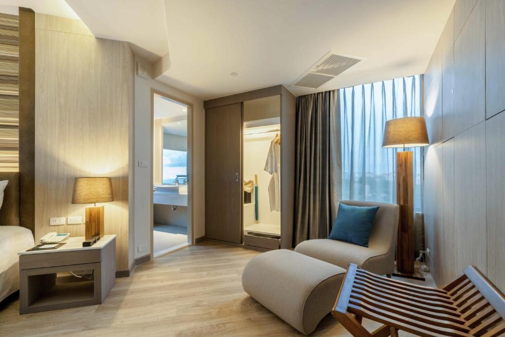 Posezení v ubytování Cape Dara Resort