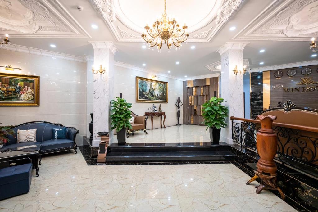 Posezení v ubytování Win Hotel Đà Lạt
