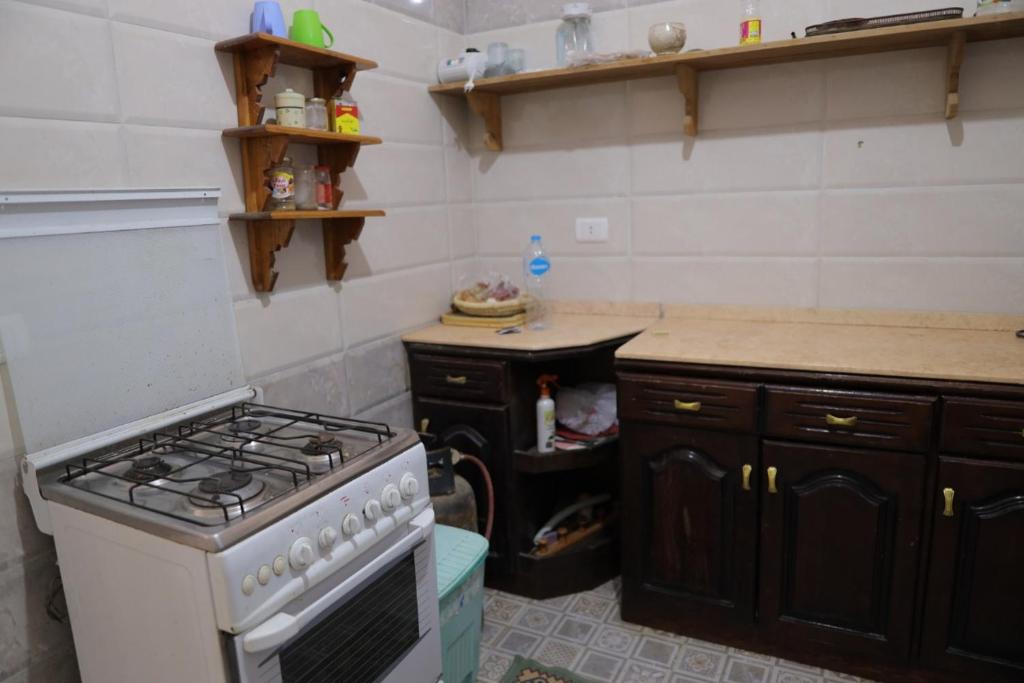 Kuchyň nebo kuchyňský kout v ubytování Tunis Village Chalet