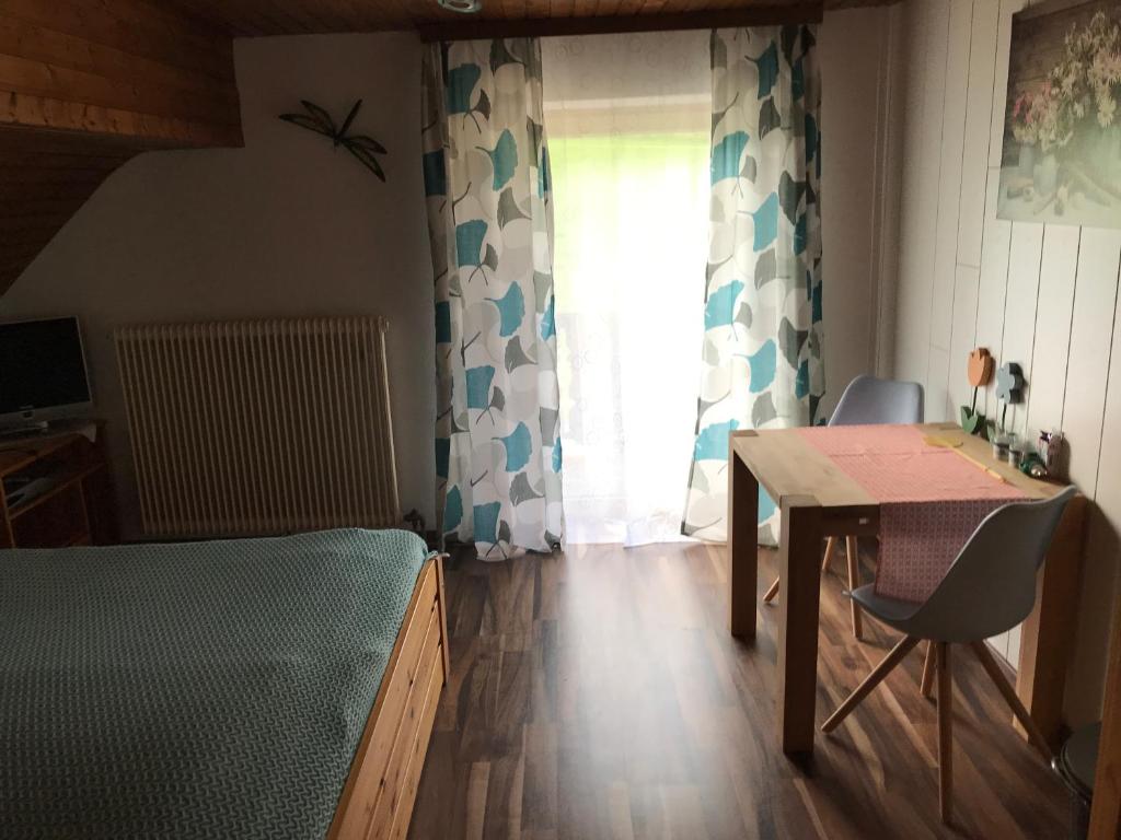 Postel nebo postele na pokoji v ubytování Wagnermoosgut