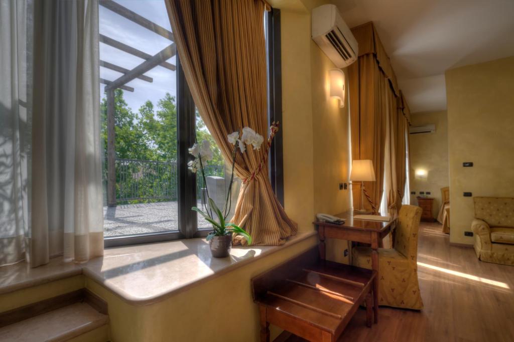 Posezení v ubytování Central Park Hotel Modena