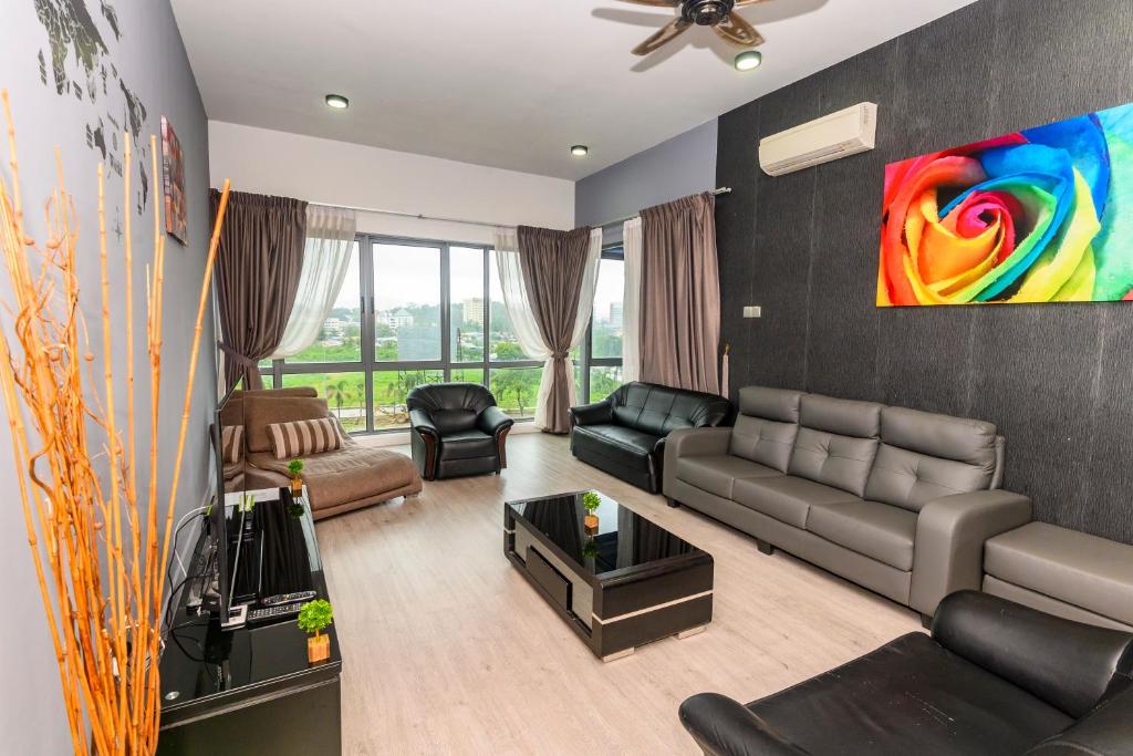 Keith Suite Imago The Loft E 3房超级公寓8 10人 市中心 近机场 Kota Kinabalu Malaysia Booking Com