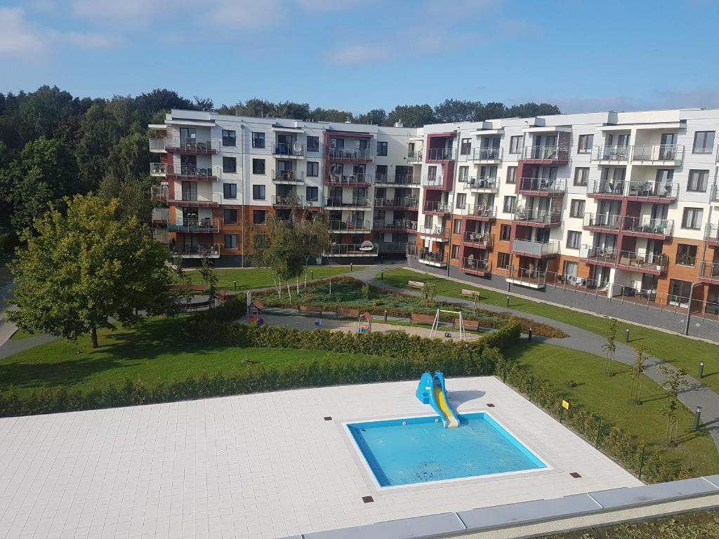 Budova, v ktorej sa apartmán nachádza