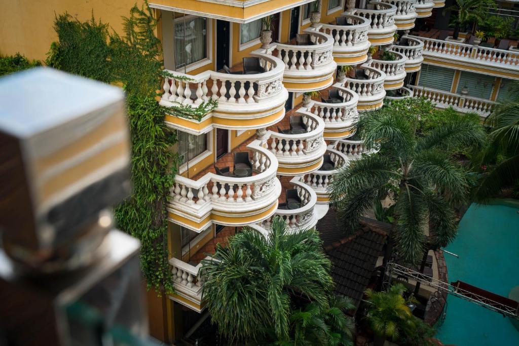 Balkón nebo terasa v ubytování ABC Entertainment Resort