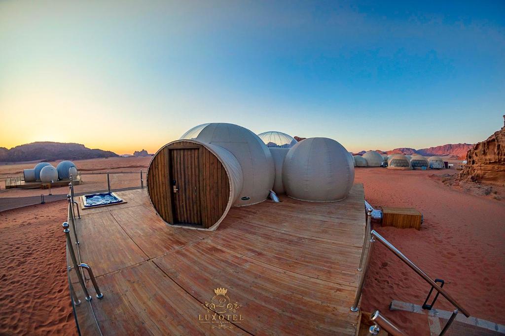 Unique place to stay in Jordan in Wadi Rum