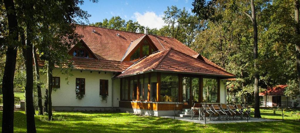 Zahrada ubytování Hódoséri Vadászház