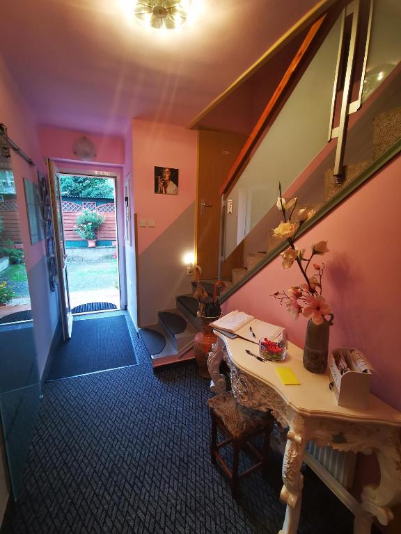 Posezení v ubytování Pension Villa Marit