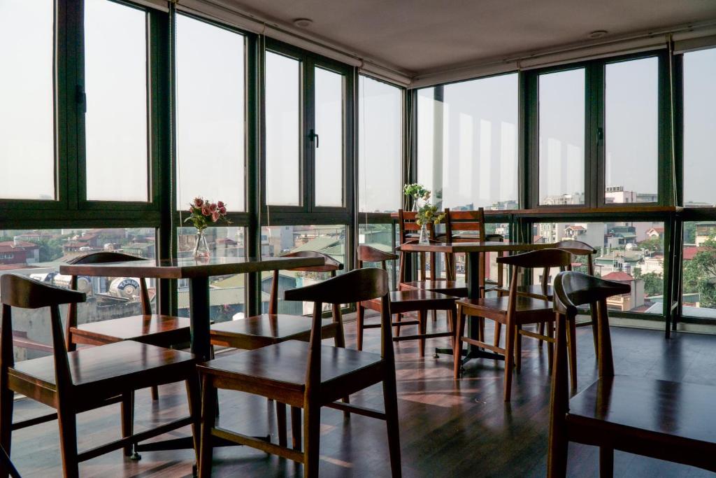 Restaurace v ubytování An Nguyen Boutique Hotel