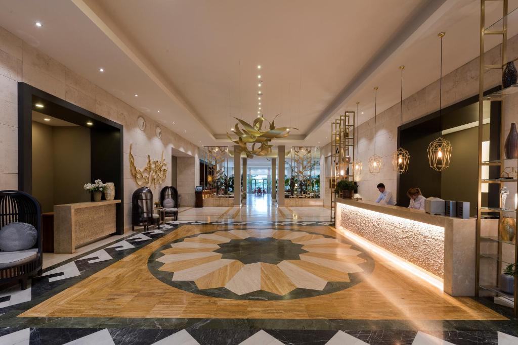 Vstupní hala nebo recepce v ubytování Barut Hemera - Ultra All Inclusive