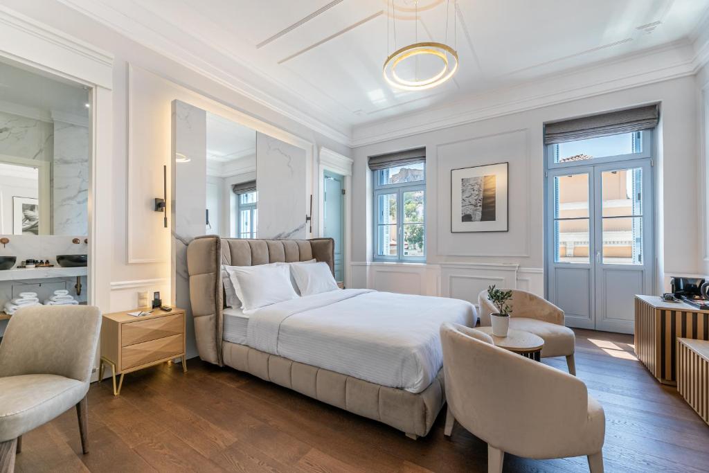 Posteľ alebo postele v izbe v ubytovaní A77 Suites, Small Luxury Hotels of the World