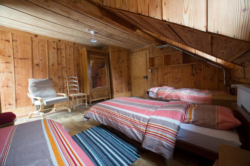 Postel nebo postele na pokoji v ubytování Riversong Centre Thermal