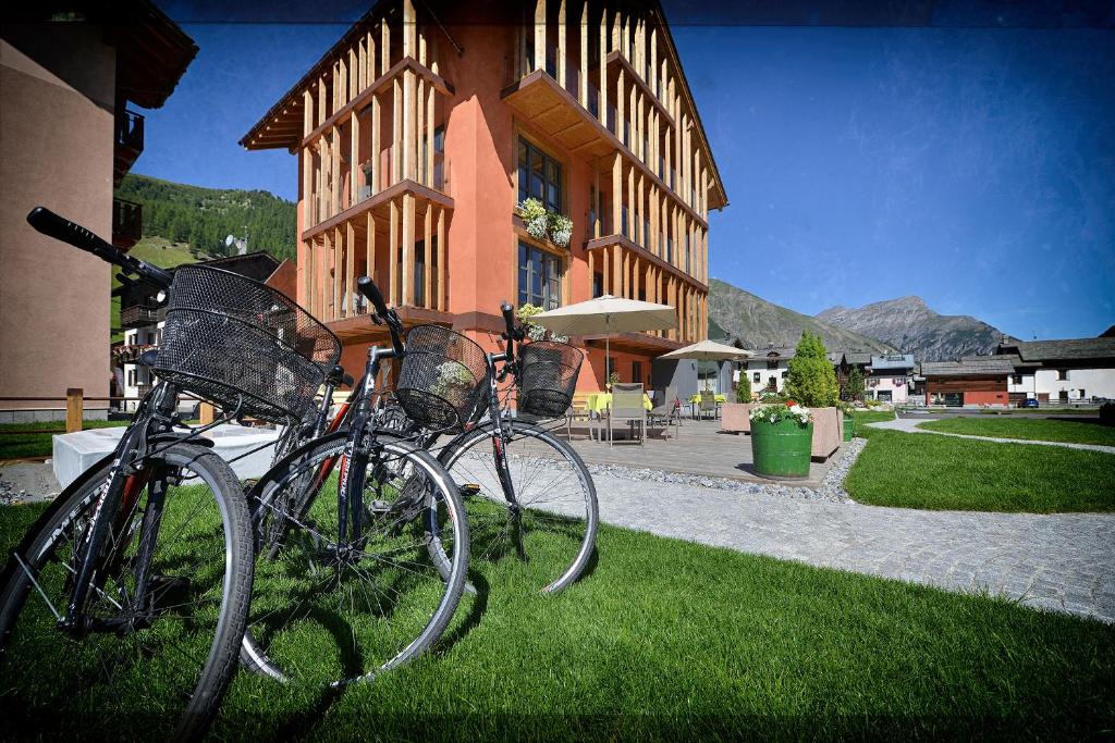 Jízda na kole v ubytování Hotel Roberta Alpine Adults only nebo okolí