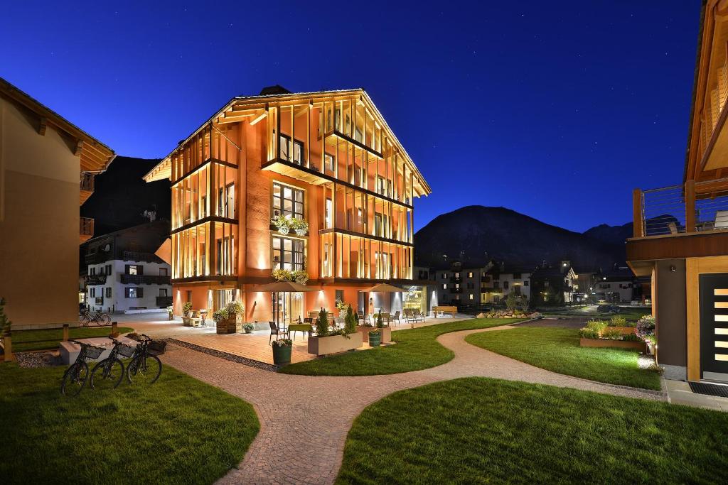 Budova, kde se hotel nachází
