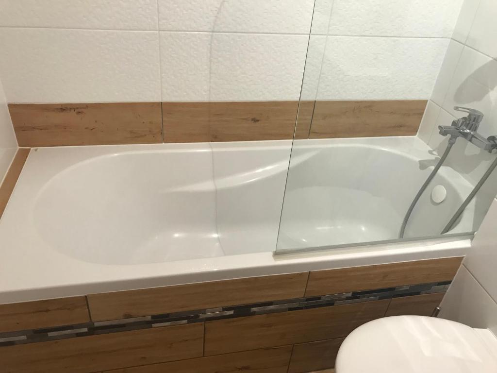 Kúpeľňa v ubytovaní Apartament Lucky