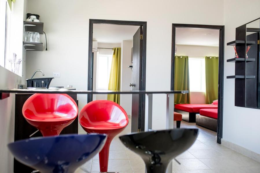 Posezení v ubytování Caribbean Island Hotel