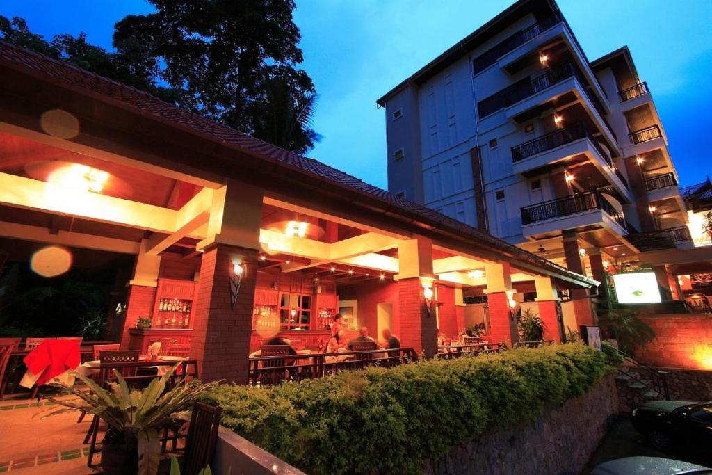 Budova, kde se hotel nachází