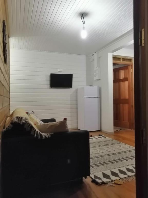 TV a/nebo společenská místnost v ubytování Le Bon Refuge