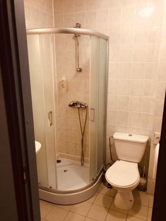 Koupelna v ubytování Paldiski Hotel