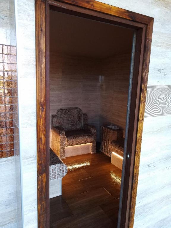 Posezení v ubytování A-Apartment
