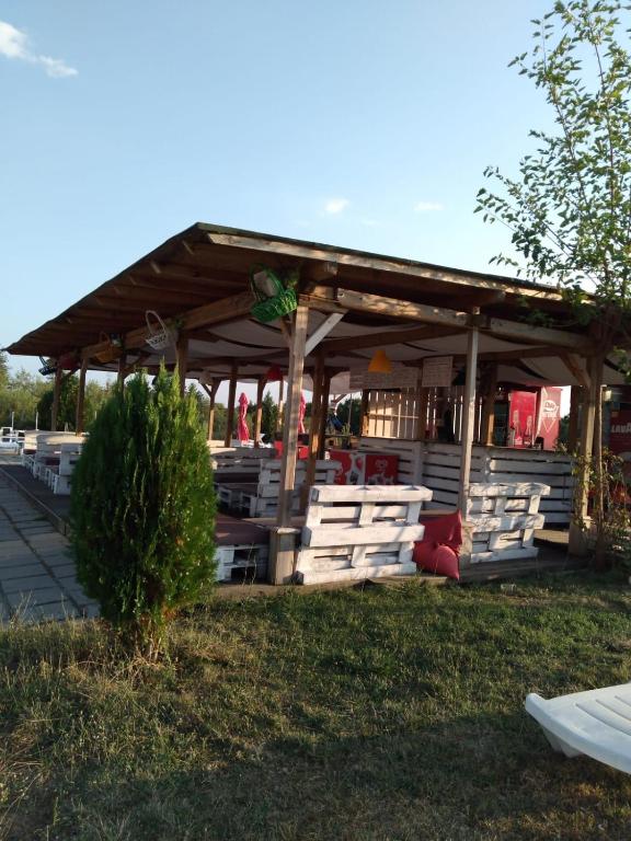 Zahrada ubytování A-Apartment