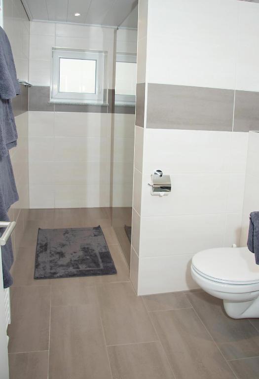 Koupelna v ubytování Ferienwohnung Roderath