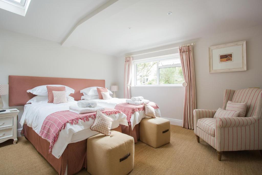 Postel nebo postele na pokoji v ubytování Grays Boutique B&B