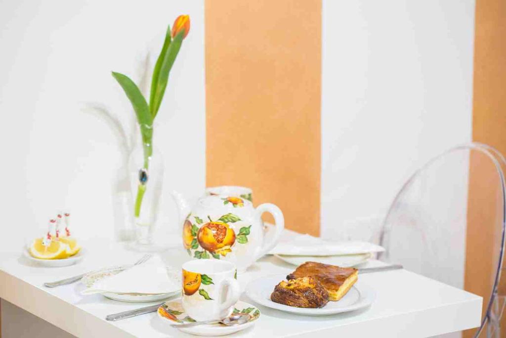 Jedlo v ubytovaní bed & breakfast alebo blízkom okolí