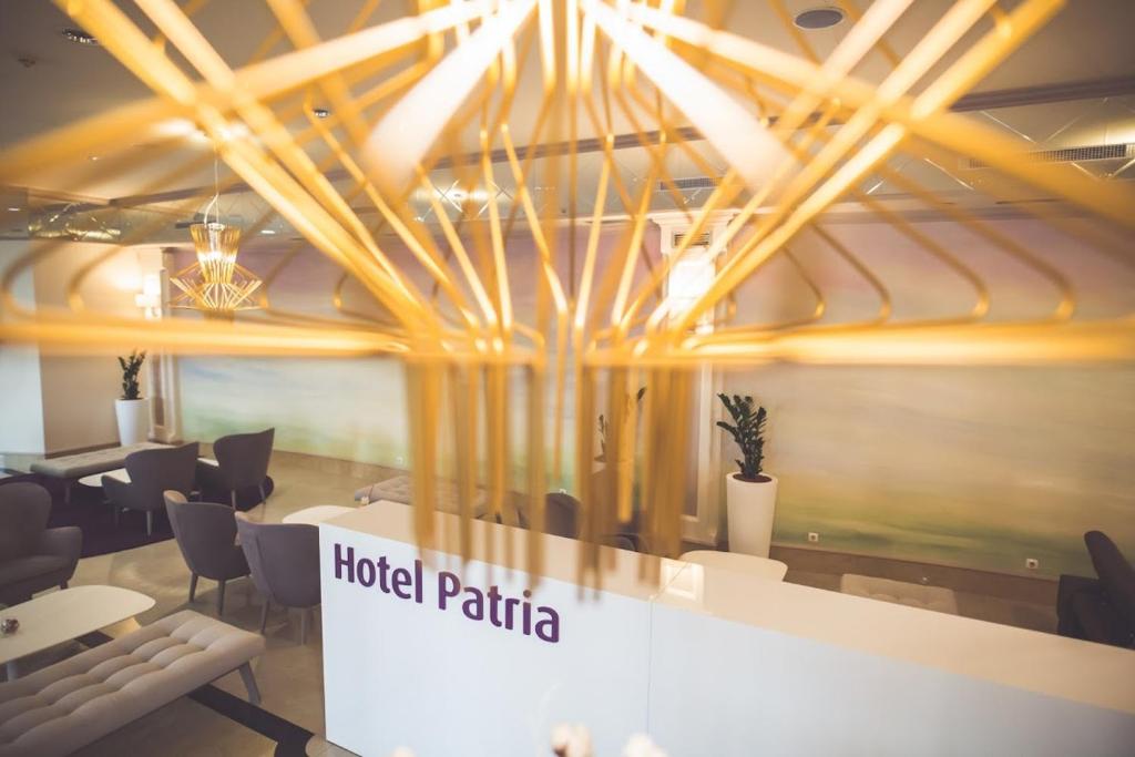 O zonă de relaxare la Hotel Patria